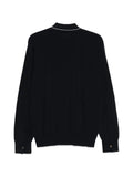 Eleventy contrasting-trim cardigan