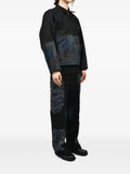 Dear BORO zip-fastening patchwork jacket