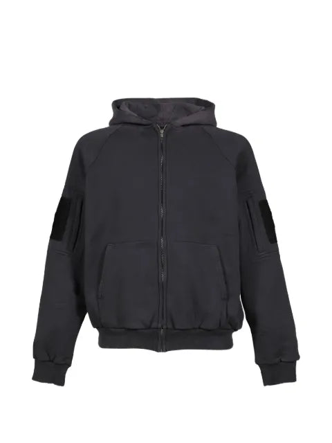 DIARY 1999 faded-effect logo-print hoodie