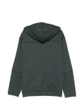 K-Way logo-patch zip-up hoodie