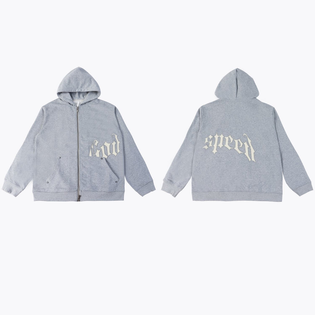 Godspeed Contrast Gothic Zip Hoodie