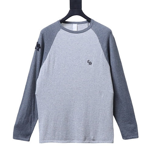 Chrome Hearts Cross Patch Embroidered Silk Grey